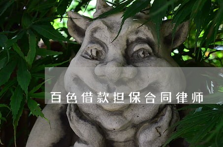 百色借款担保合同律师 百色借款担保合同律师