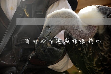 百行征信逾期能撤销吗 百行征信逾期能撤销吗