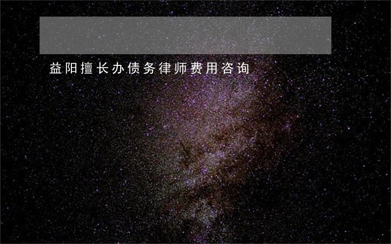 益阳擅长办债务律师费用咨询 益阳擅长办债务律师费用咨询