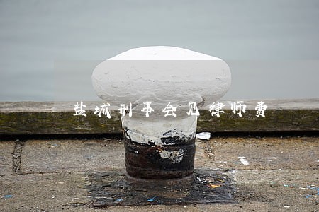 盐城刑事会见律师费 盐城刑事会见律师费