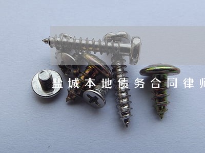 盐城本地债务合同律师事务所 盐城本地债务合同律师事务所