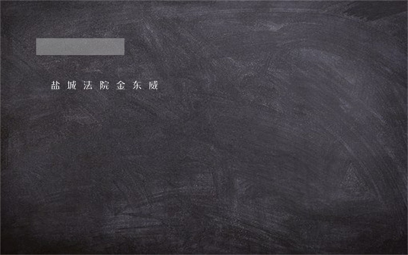 盐城法院金东威