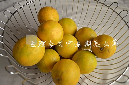 监理合同中逾期怎么算 监理合同中逾期怎么算