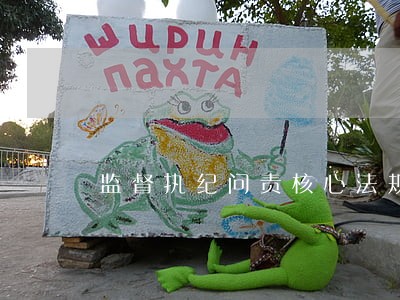 监督执纪问责核心法规新闻稿