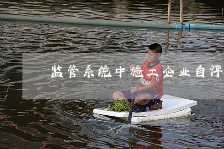 监管系统中施工企业自评逾期 监管系统中施工企业自评逾期