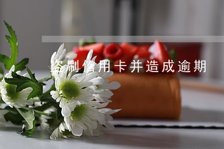 盗刷信用卡并造成逾期 盗刷信用卡并造成逾期