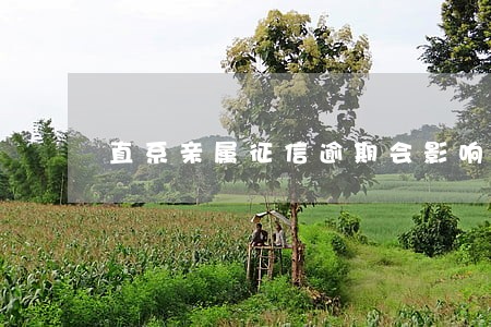 直系亲属征信逾期会影响家人吗 直系亲属征信逾期会影响家人吗