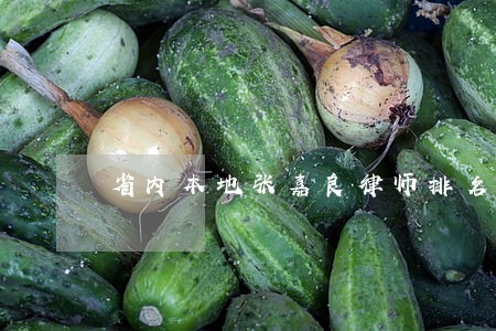 省内本地张嘉良律师排名 省内本地张嘉良律师排名