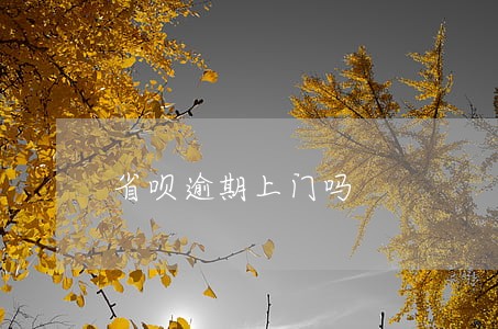 省呗逾期上门吗 省呗逾期上门吗
