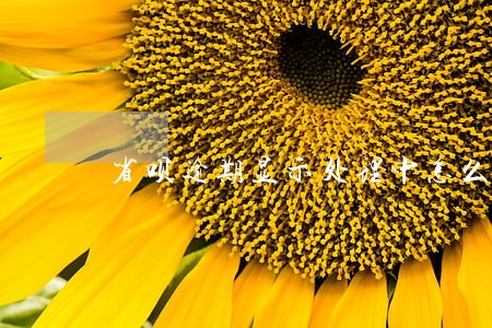 省呗逾期显示处理中怎么解决 省呗逾期显示处理中怎么解决