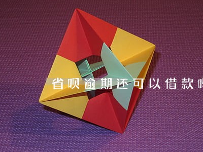 省呗逾期还可以借款吗 省呗逾期还可以借款吗