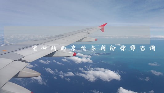 省心的南京债务纠纷律师咨询 省心的南京债务纠纷律师咨询