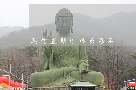 真信逾期可以买房不