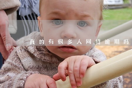 真的有很多人网贷逾期吗 真的有很多人网贷逾期吗