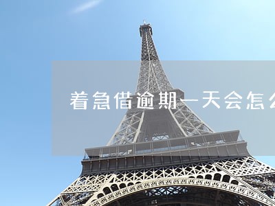 着急借逾期一天会怎么样