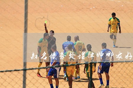 知名债务处理律师哪家好 知名债务处理律师哪家好