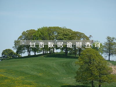 知否数据逾期查询 知否数据逾期查询