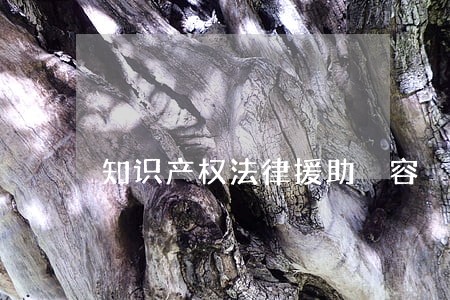 知识产权法律援助內容 知识产权法律援助內容
