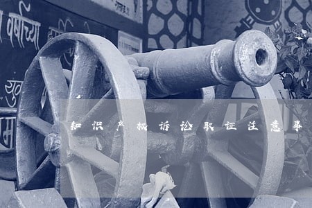 知识产权诉讼取证注意事项及技巧 知识产权诉讼取证注意事项及技巧