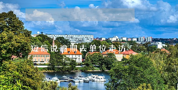 短信说逾期去单位走访