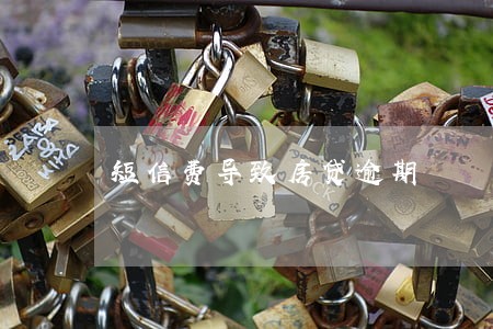 短信费导致房贷逾期 短信费导致房贷逾期