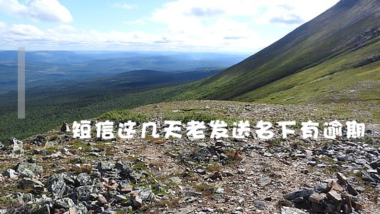 短信这几天老发送名下有逾期