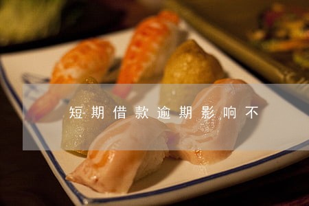 短期借款逾期影响不 短期借款逾期影响不