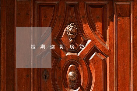 短期逾期房贷 短期逾期房贷