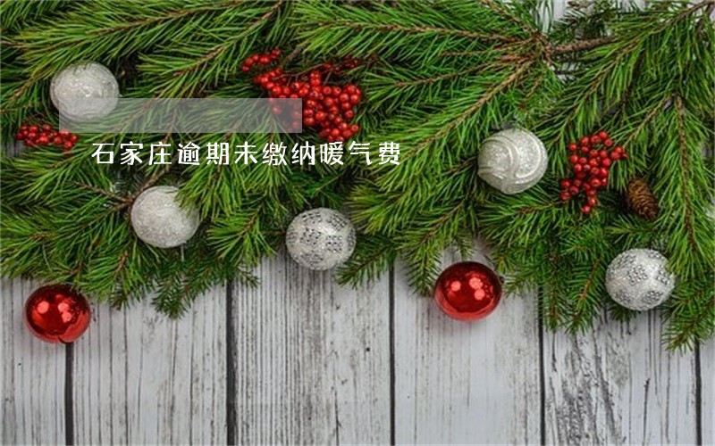 石家庄逾期未缴纳暖气费 石家庄逾期未缴纳暖气费