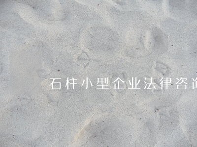 石柱小型企业法律咨询 石柱小型企业法律咨询