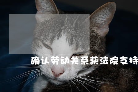 确认劳动关系获法院支持 确认劳动关系获法院支持