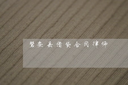 磐安县借贷合同律师 磐安县借贷合同律师