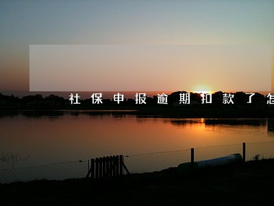 社保申报逾期扣款了怎么办 社保申报逾期扣款了怎么办