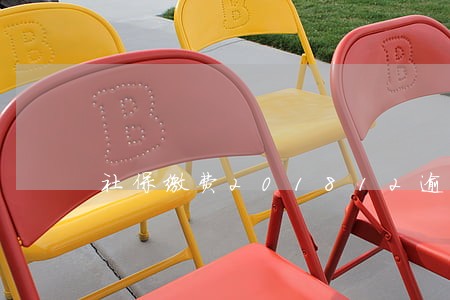 社保缴费201812逾期