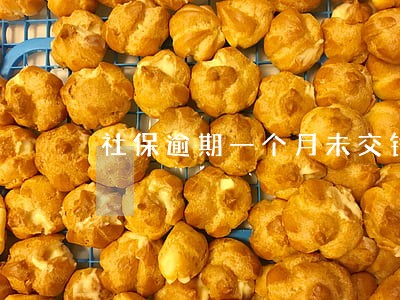 社保逾期一个月未交钱怎么办 社保逾期一个月未交钱怎么办