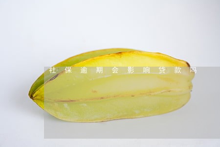 社保逾期会影响贷款吗