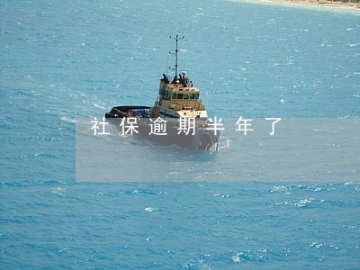 社保逾期半年了
