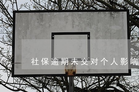 社保逾期未交对个人影响 社保逾期未交对个人影响