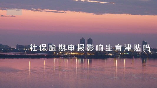 社保逾期申报影响生育津贴吗 社保逾期申报影响生育津贴吗
