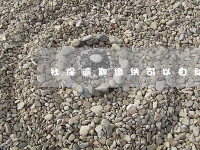 社保逾期缴纳可以自动扣吗 社保逾期缴纳可以自动扣吗