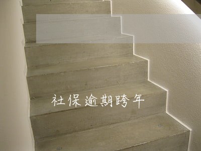 社保逾期跨年 社保逾期跨年