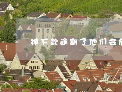 神下款逾期了他们会催收吗 神下款逾期了他们会催收吗