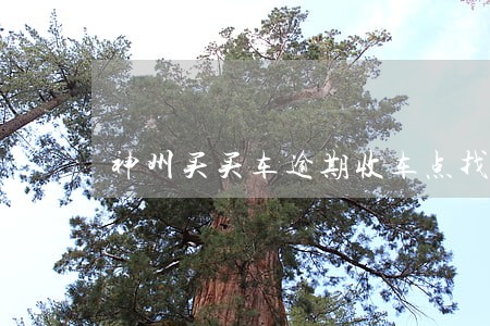 神州买买车逾期收车点找到车 神州买买车逾期收车点找到车