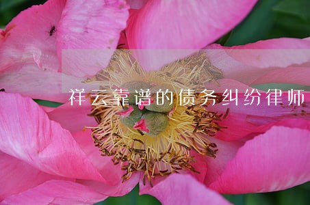 祥云靠谱的债务纠纷律师 祥云靠谱的债务纠纷律师