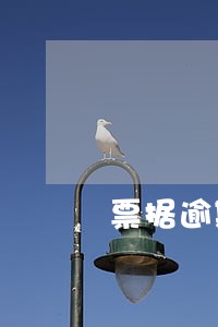 票据逾期提示付款说明证明 票据逾期提示付款说明证明