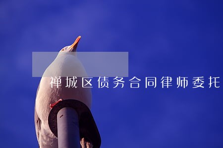 禅城区债务合同律师委托流程 禅城区债务合同律师委托流程