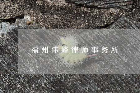 福州伟峰律师事务所 福州伟峰律师事务所