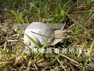 福州律师事务所排行
