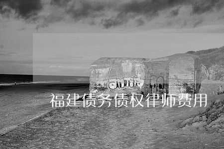 福建债务债权律师费用