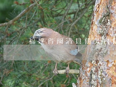 福建省闽清县债务合同律师多少钱 福建省闽清县债务合同律师多少钱